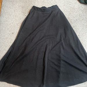 New with tags woman’s grey woolen skirt maxi